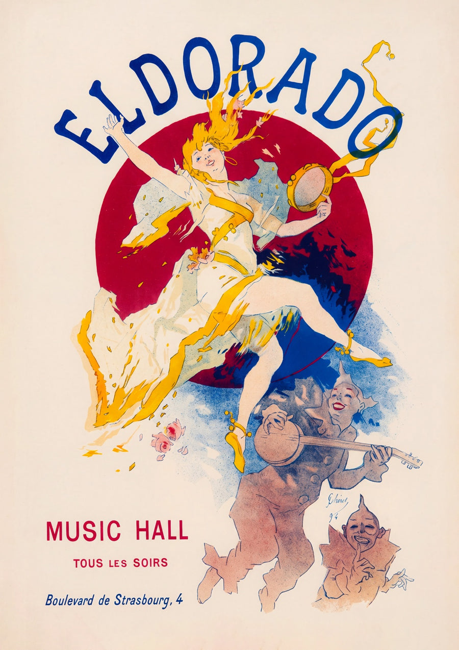 Eldorado Music Hall - Print Only frame
