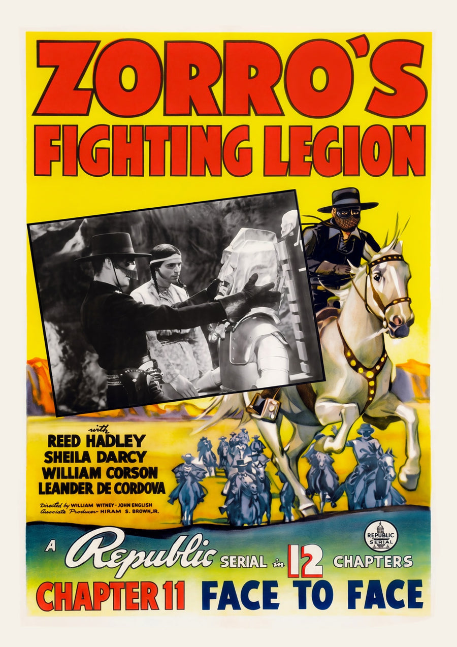 Zorro's Fighting Legion - Print Only frame