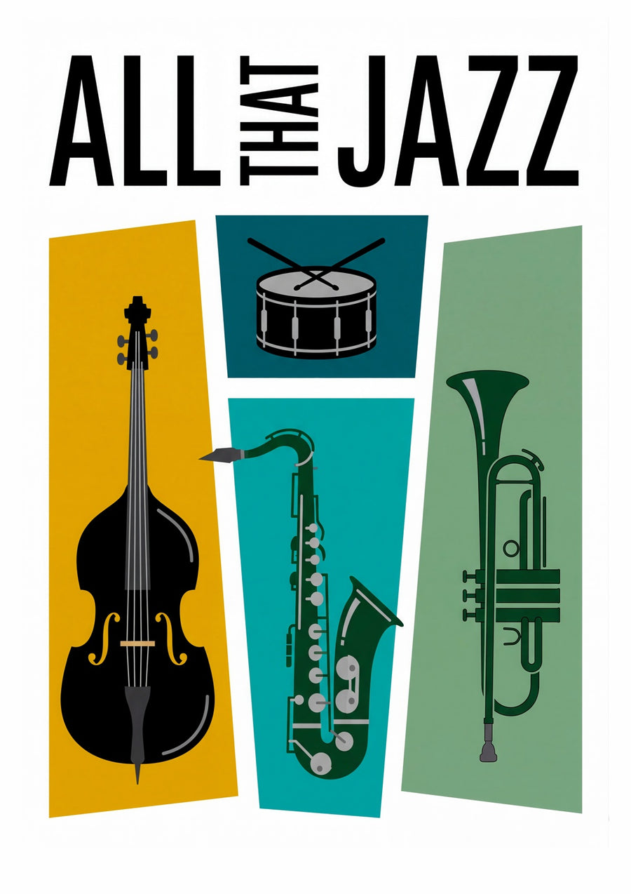 All That Jazz - Print Only frame