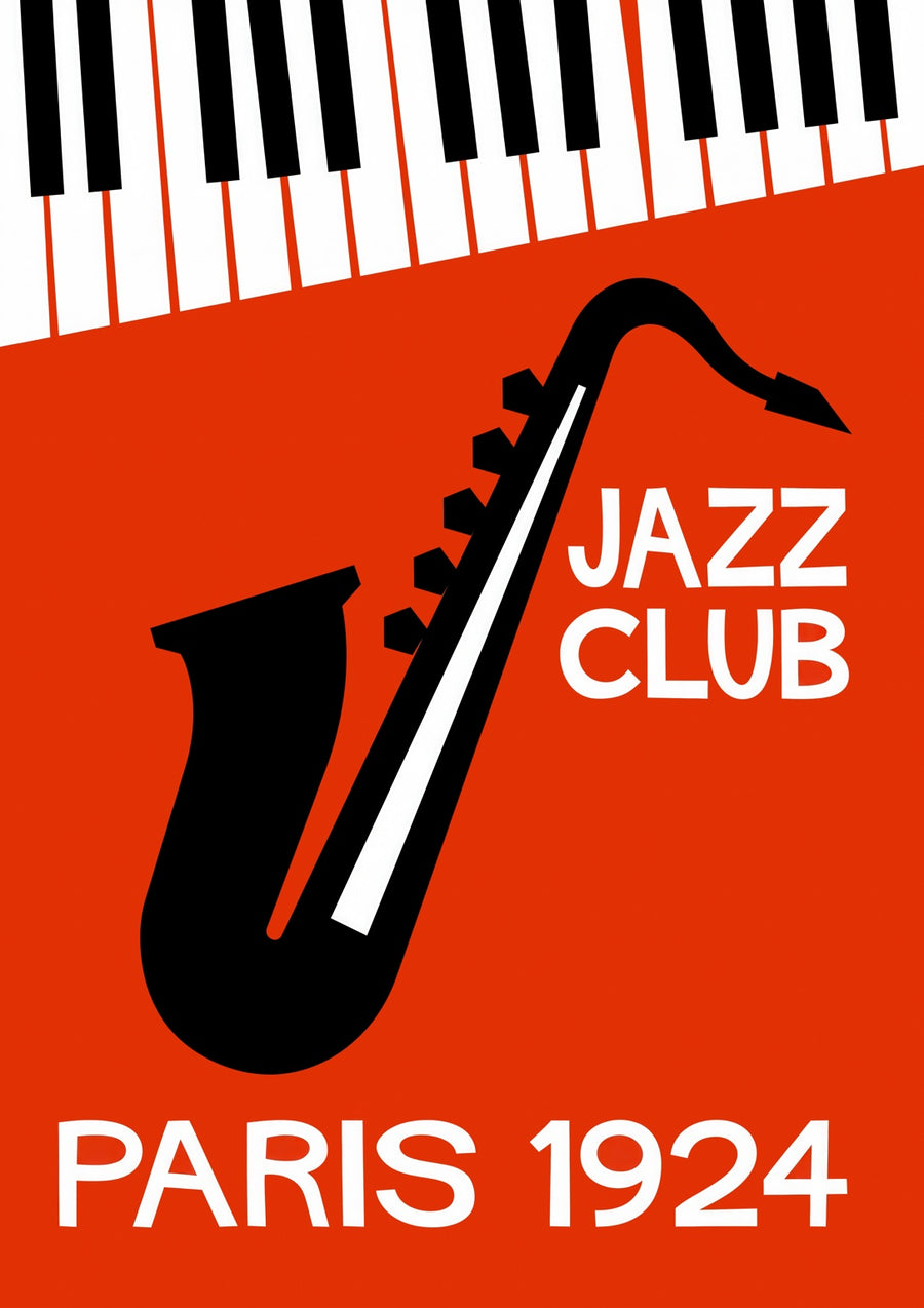 Jazz Club - Print Only frame