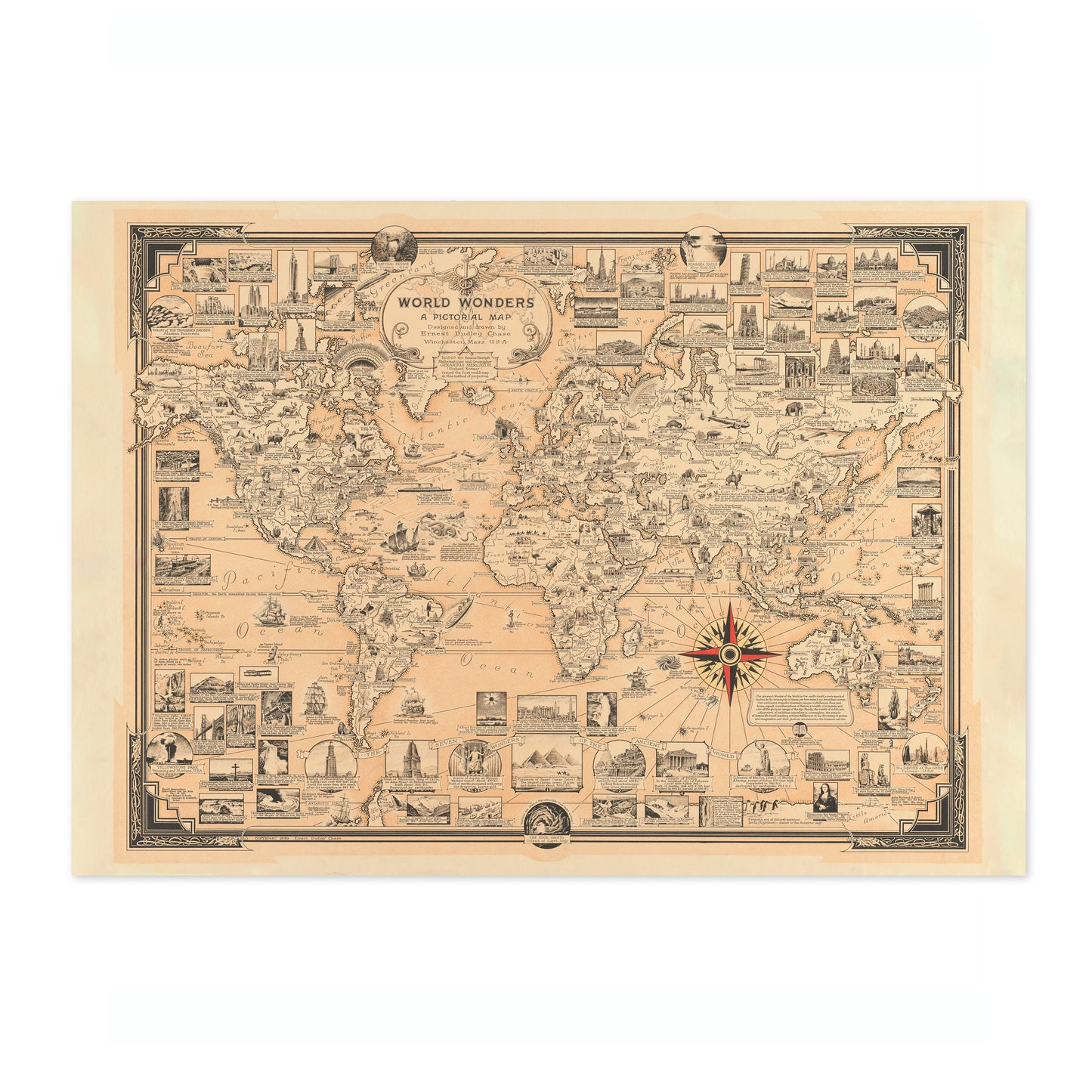 Map of World Wonders