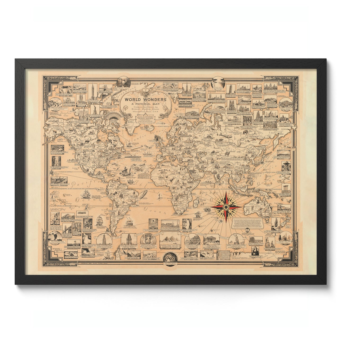 Map of World Wonders