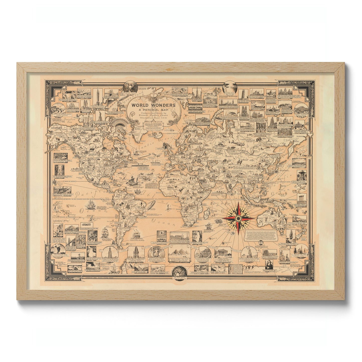 Map of World Wonders