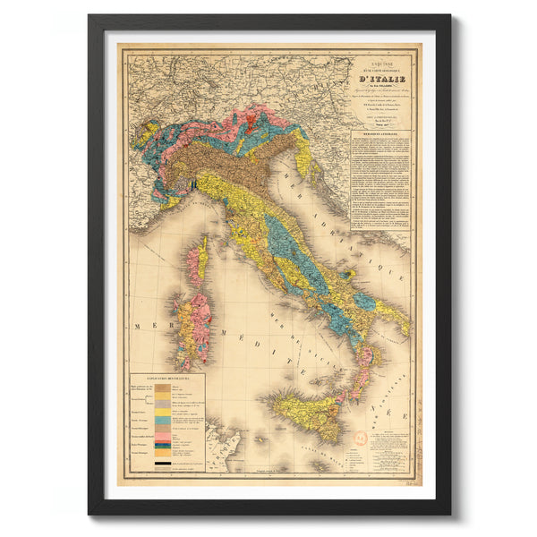 Geological Map of Italy