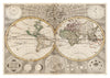 A New Map of the World print