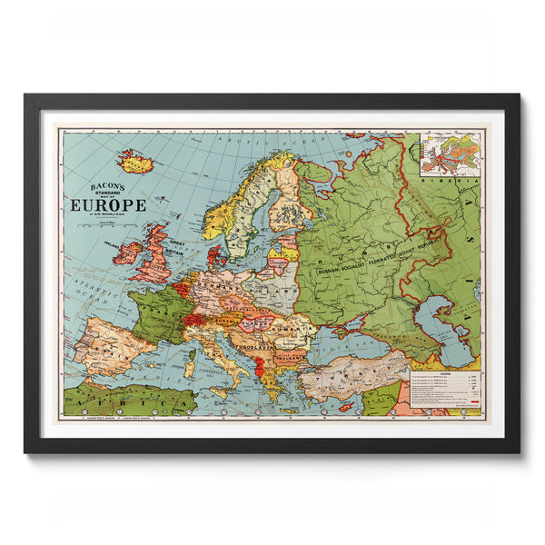 The Standard Map of Europe