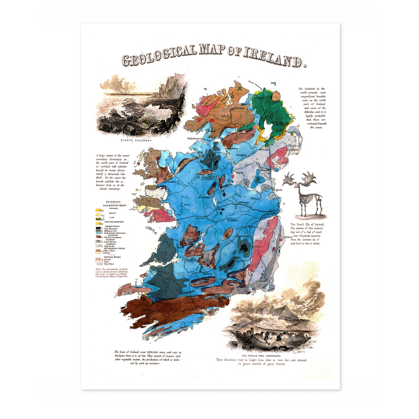 Geological Map of Ireland