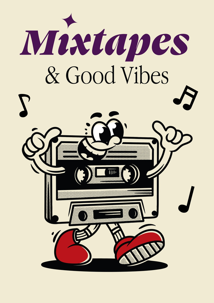 Mixtapes - Print Only frame