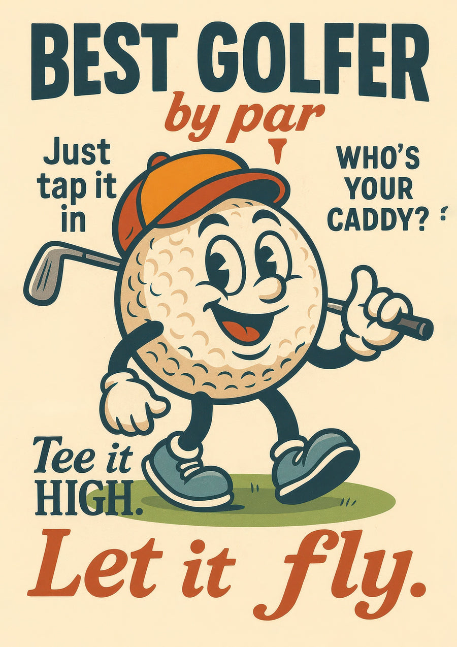 Best Golfer - Print Only frame