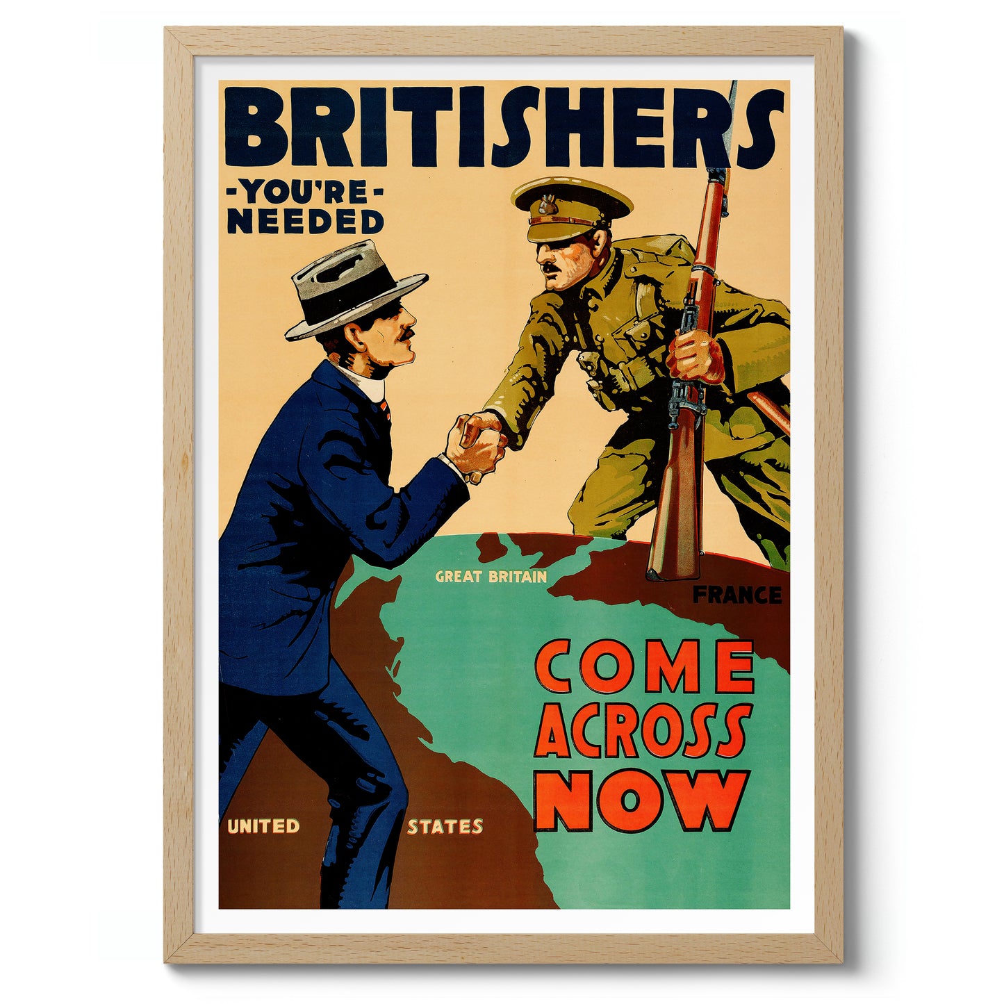 Eerste Wereldoorlog Anglo-Amerikaanse Alliantie