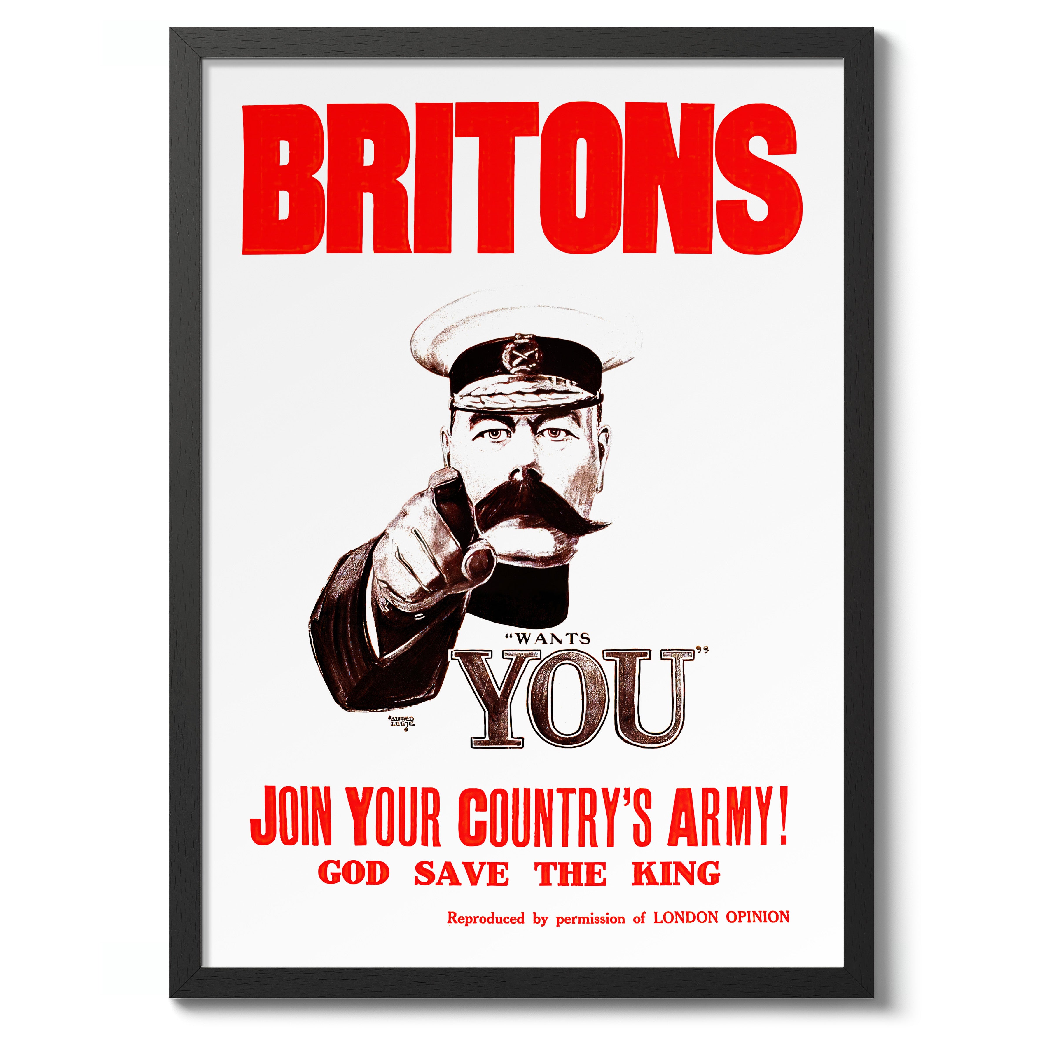 Britons, We Want You | Vintage | Framed Prints & Posters – Animato