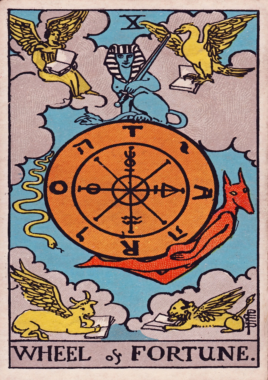 Wheel of Fortune - Print Only frame