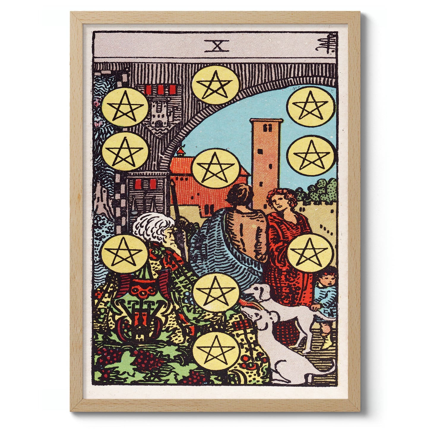 Dix de Pentacles
