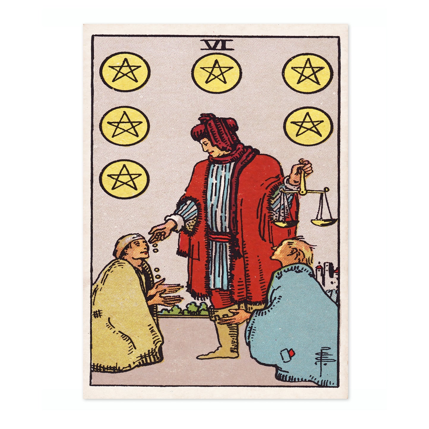 Six of Pentacles