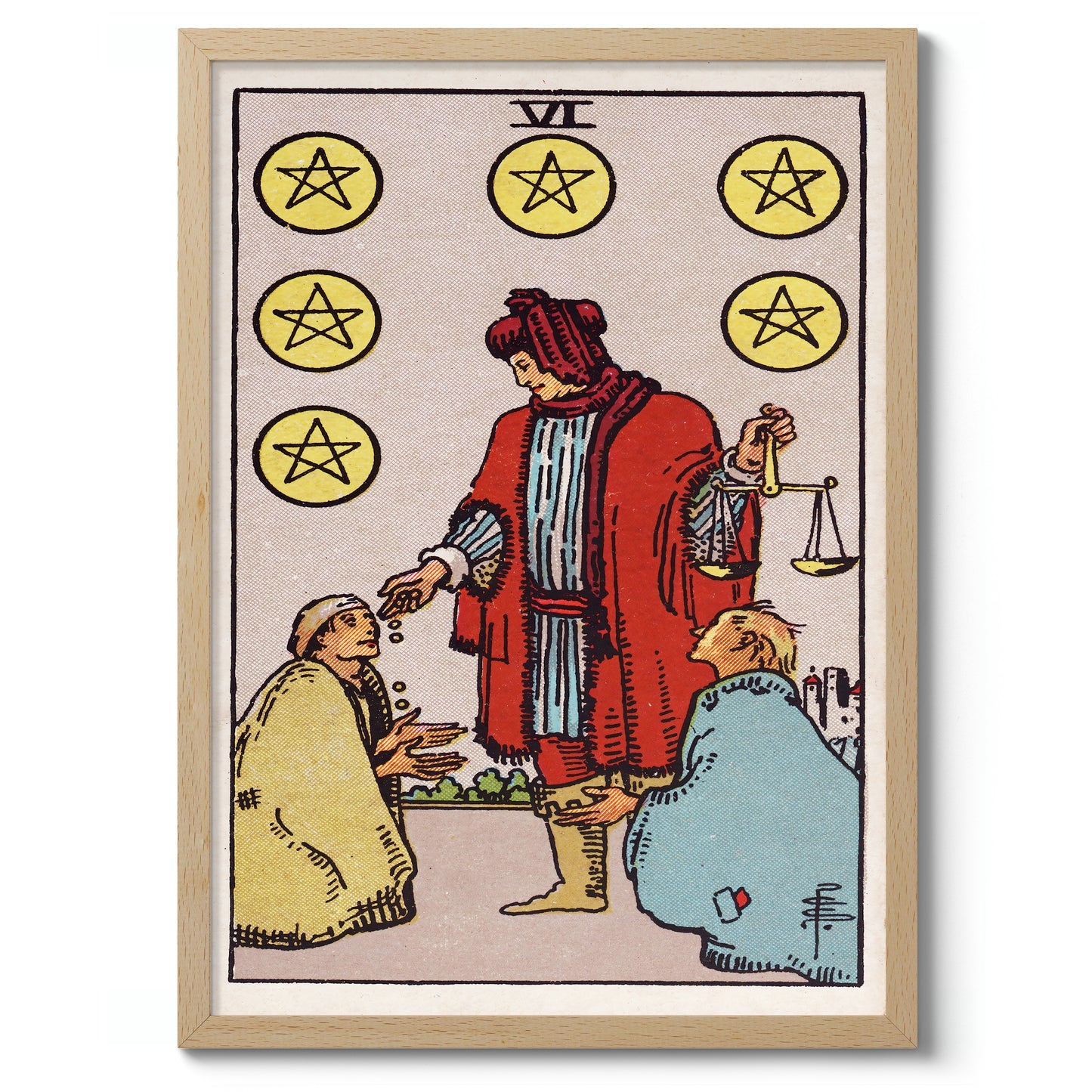 Six of Pentacles
