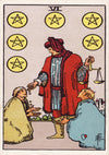 Six of Pentacles print