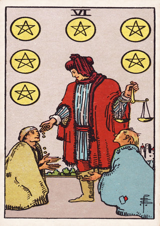 Six of Pentacles print
