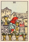 Six of Cups print