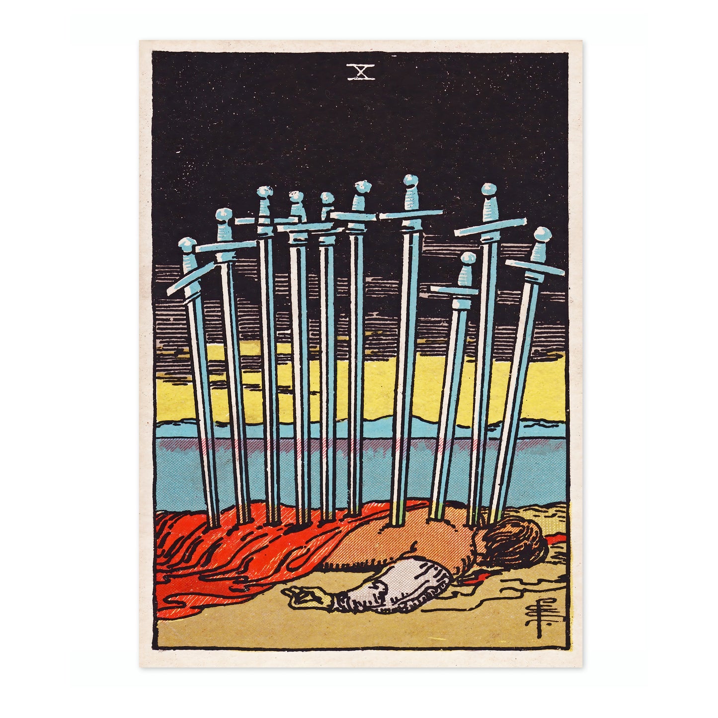 Ten of Swords
