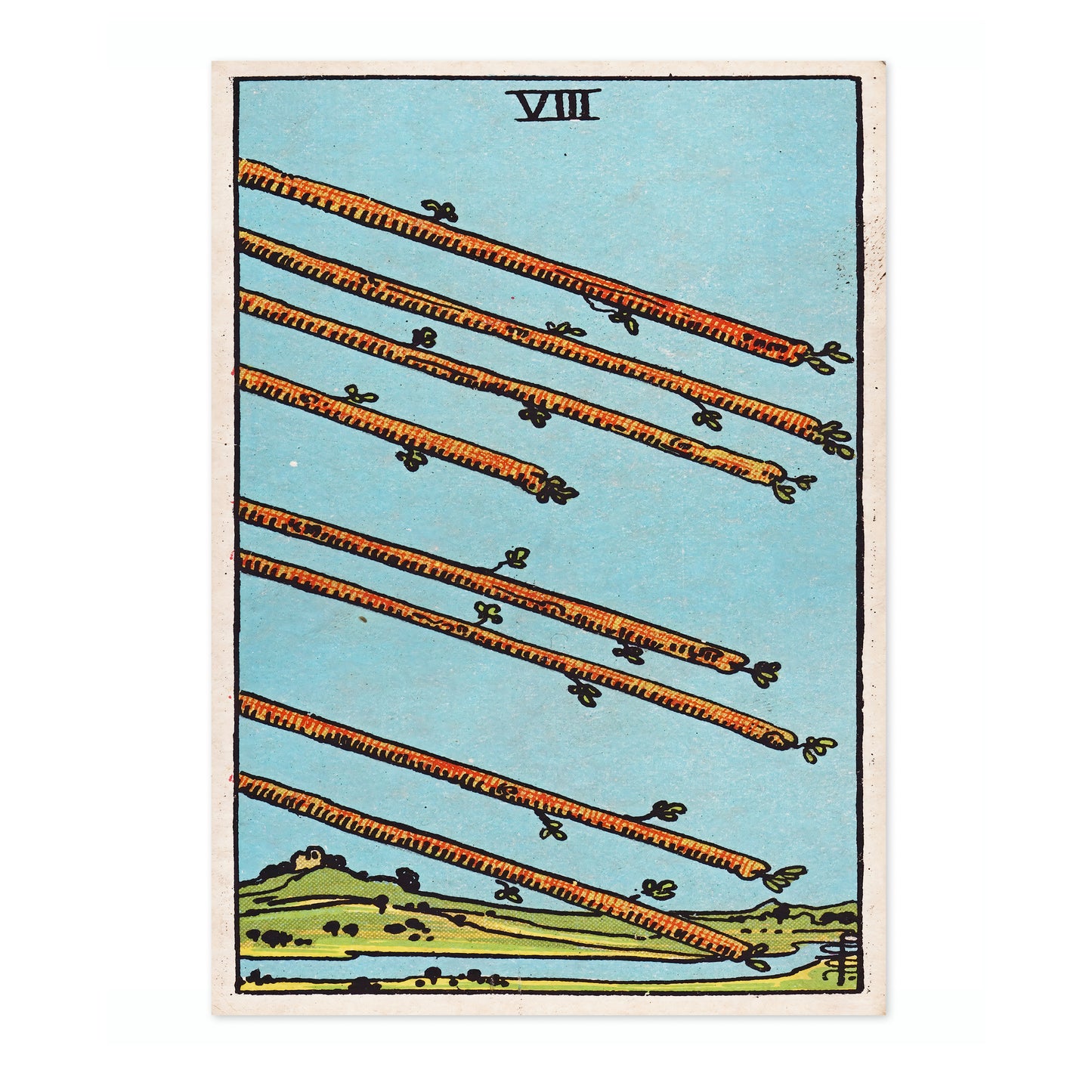 Eight of Wands
