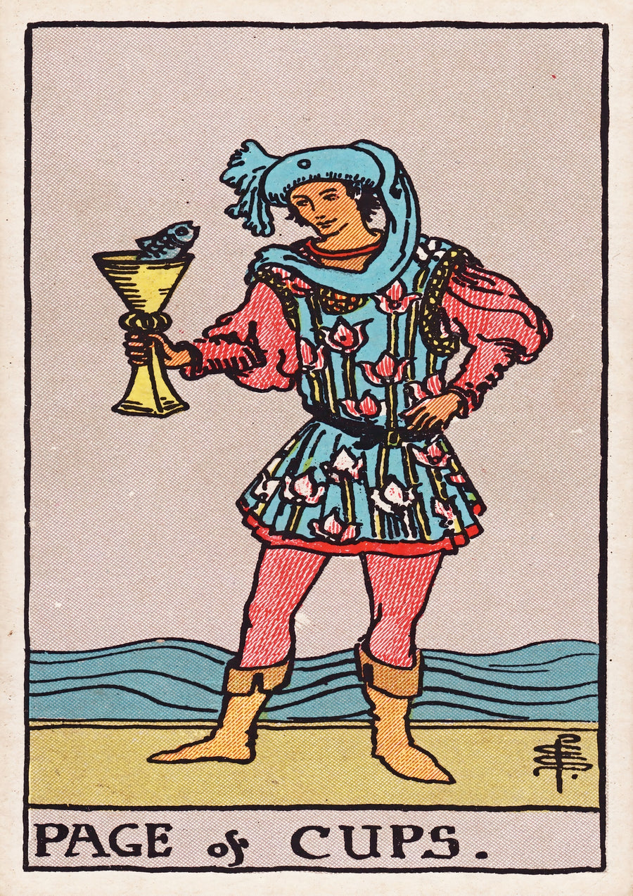 Page of Cups - Print Only frame