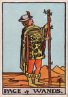 Page of Wands print