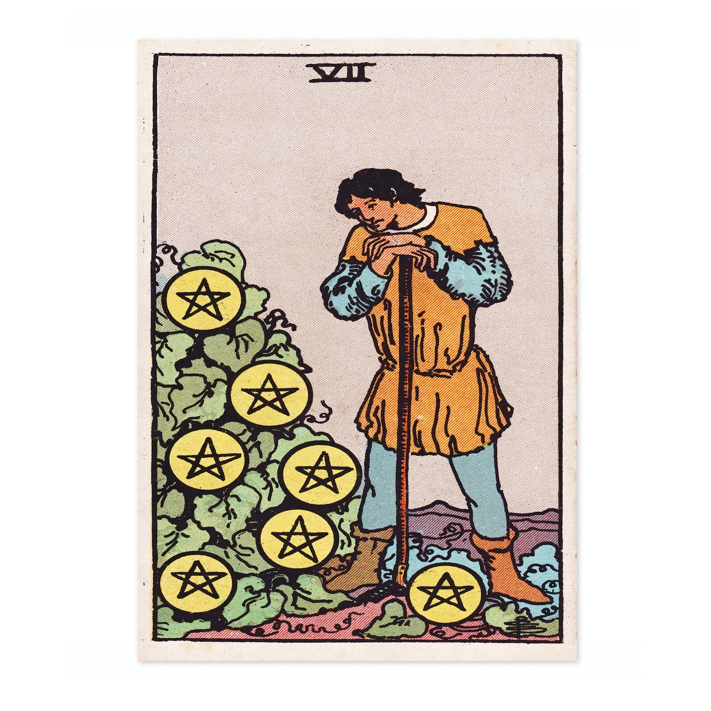 Seven of Pentacles