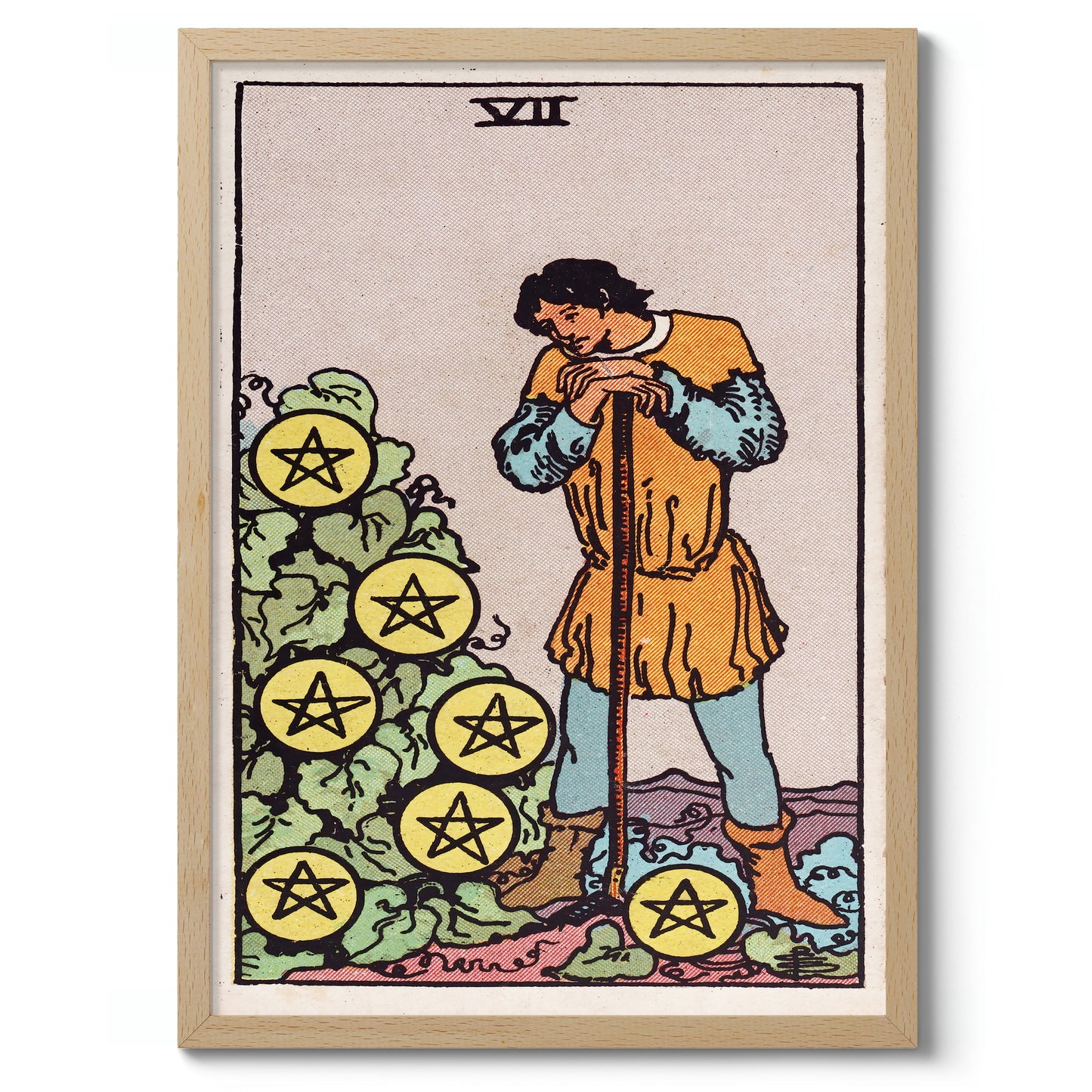 Seven of Pentacles