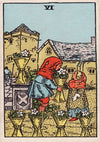 Six of Cups print