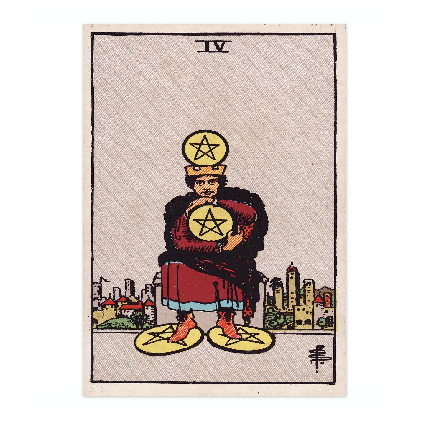 Four of Pentacles