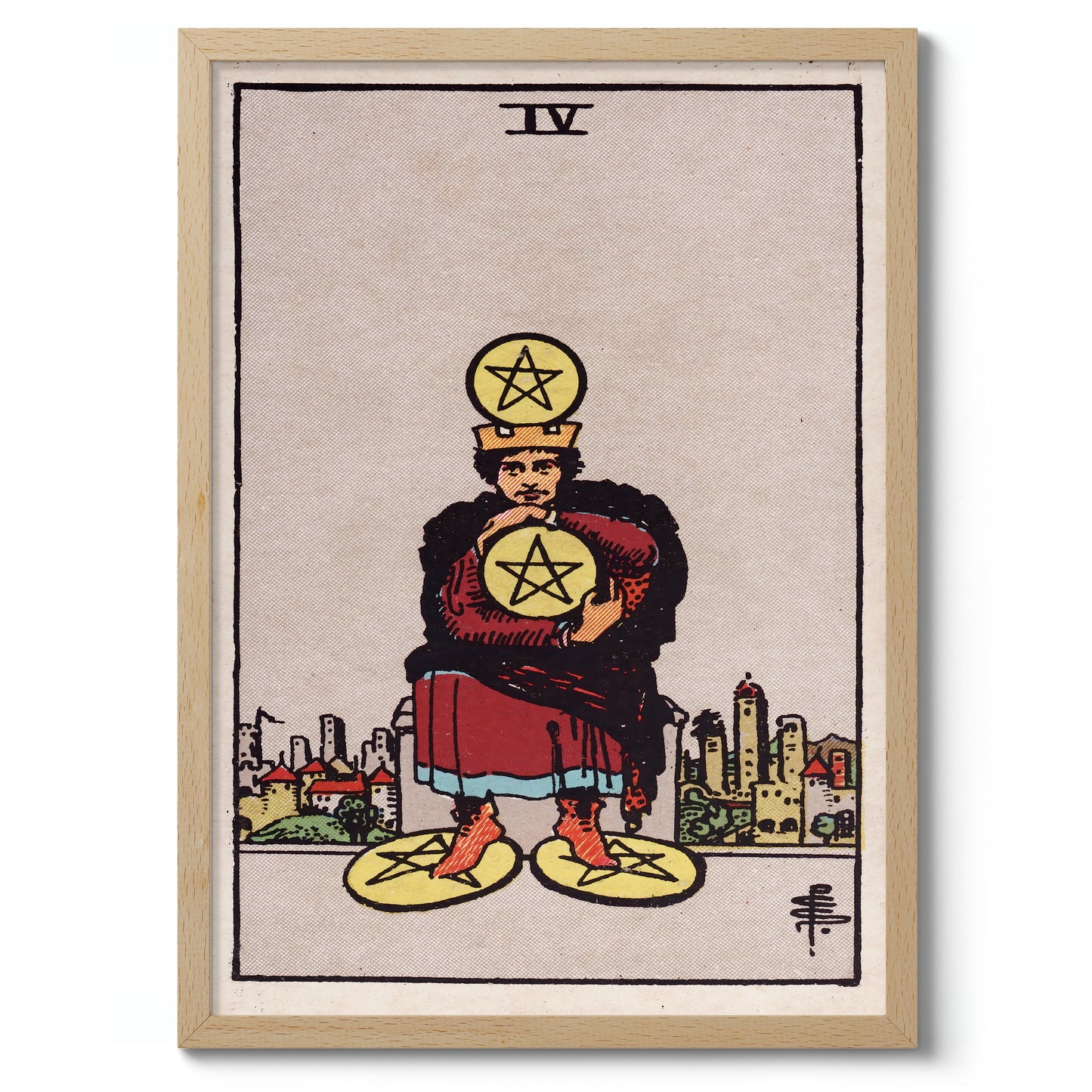 Four of Pentacles