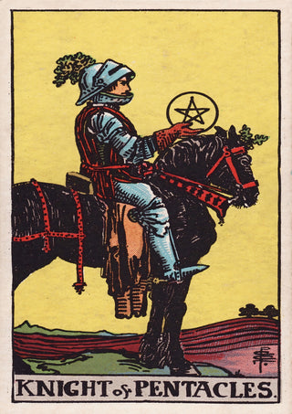 Knight of Pentacles print
