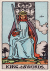 King of Swords print