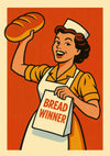 Bread Winner print