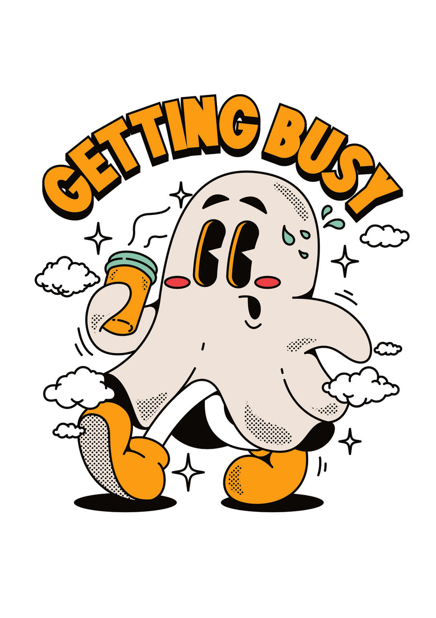 Getting Busy - Print Only frame