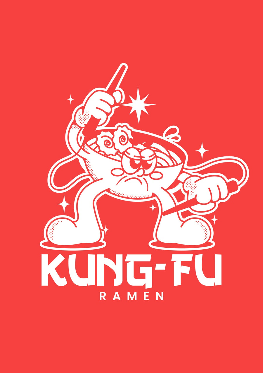 Kung-fu - Print Only frame