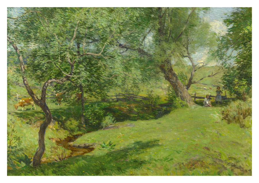 Juin pastoral - Print Only frame