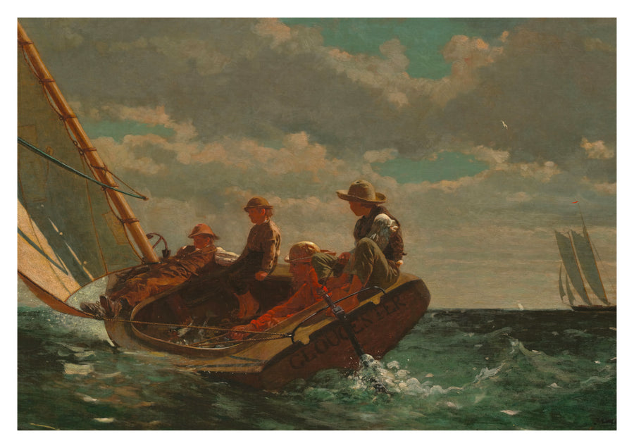 Se Refroidir (Un Vent Favorable) - Print Only frame