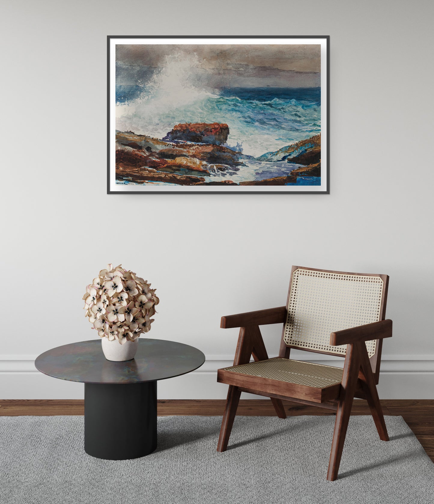 Eintreffende Flut, Scarboro, Maine