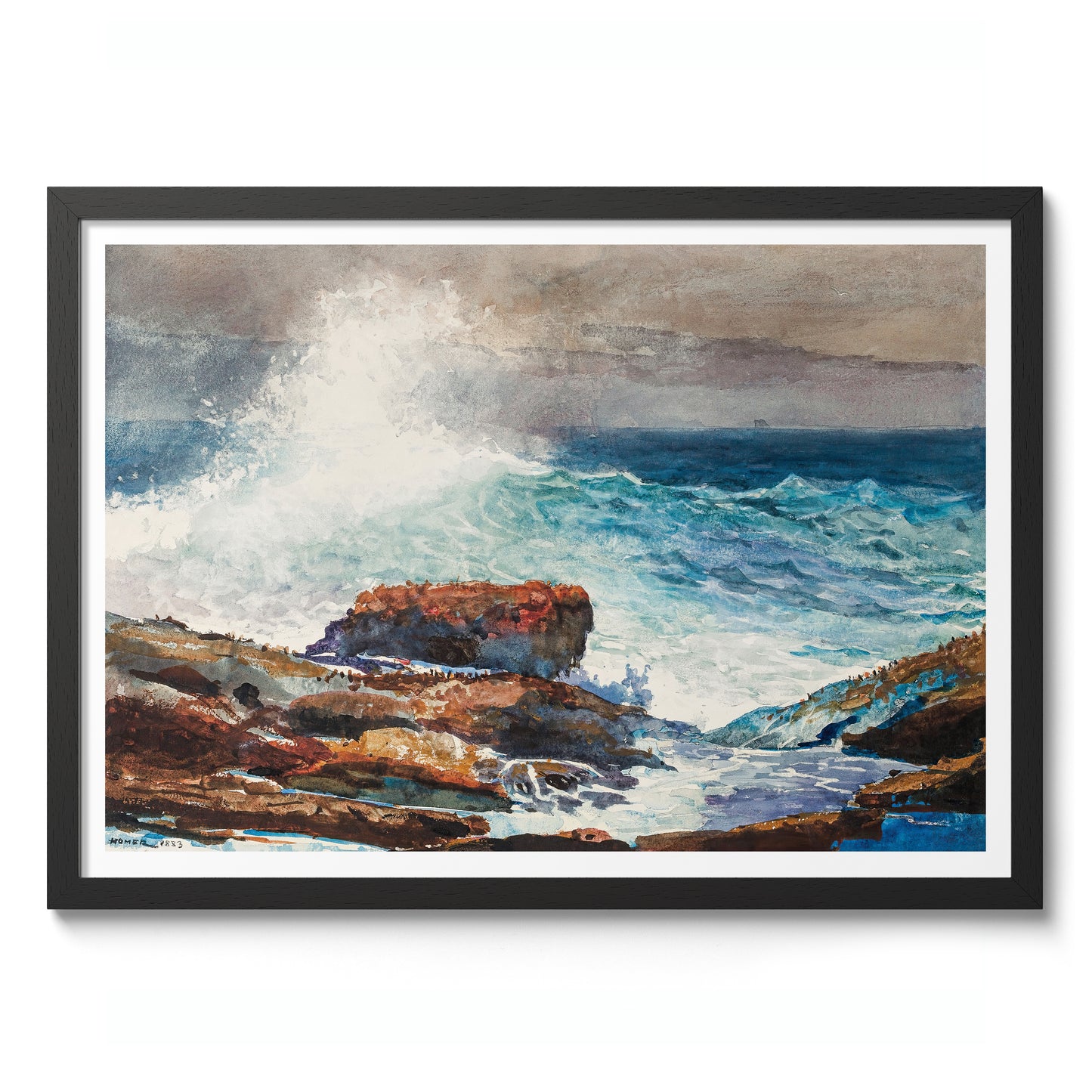 Eintreffende Flut, Scarboro, Maine