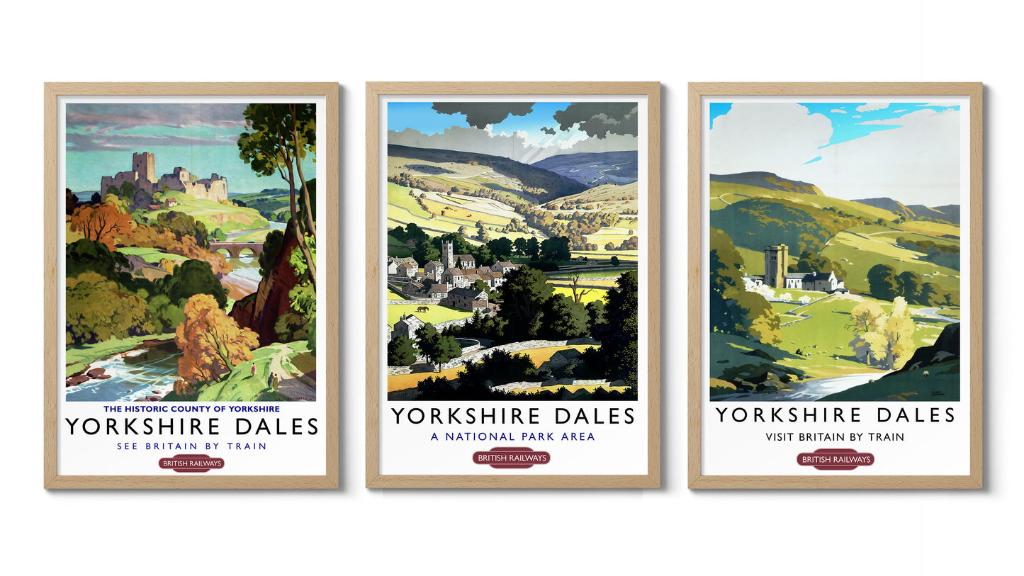 Yorkshire Resetryck - Set om 3