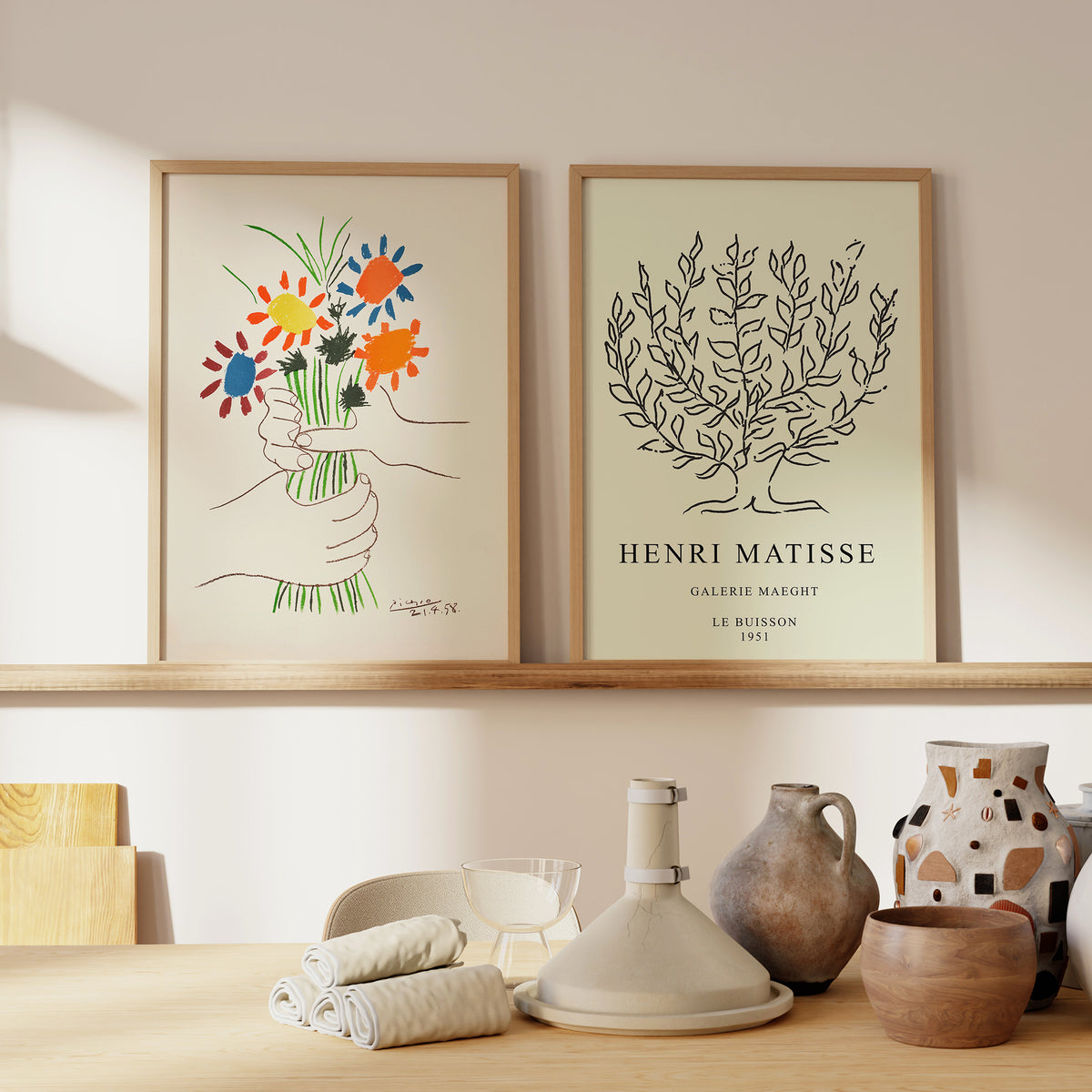 Minimalist Art Duo