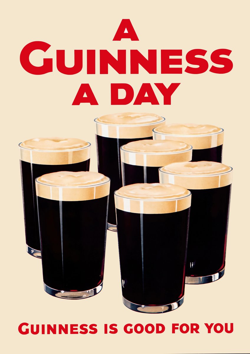 A Guinness a Day - Print only