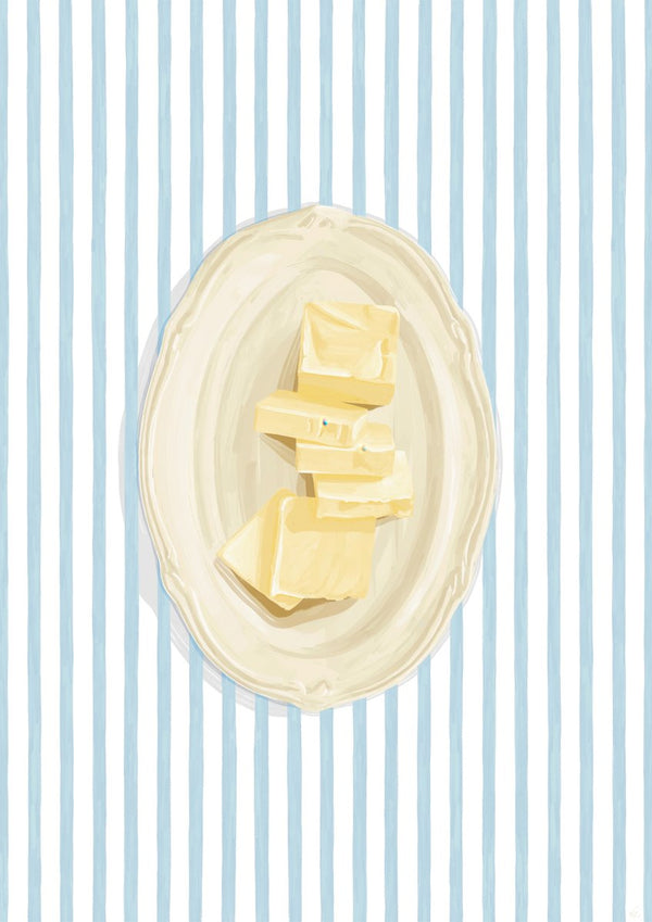 Butter Dish Knife by Vero Illustrates