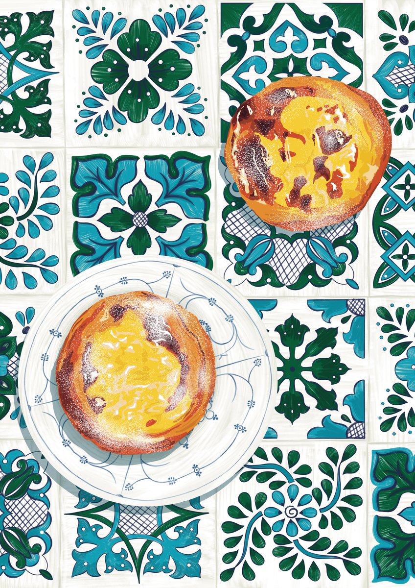 Pastéis de nata de Lisbonne - Print only