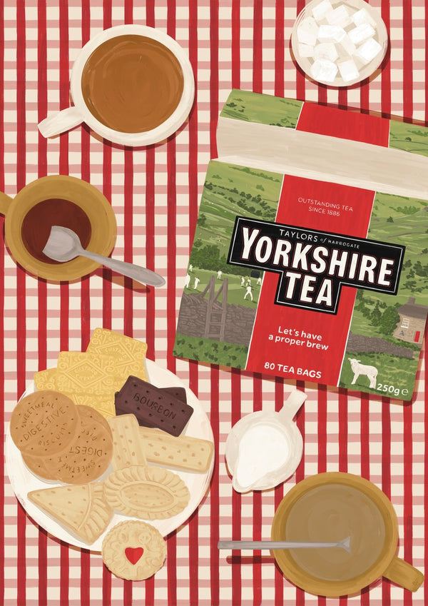Yorkshire Tea by Vero Illustrates