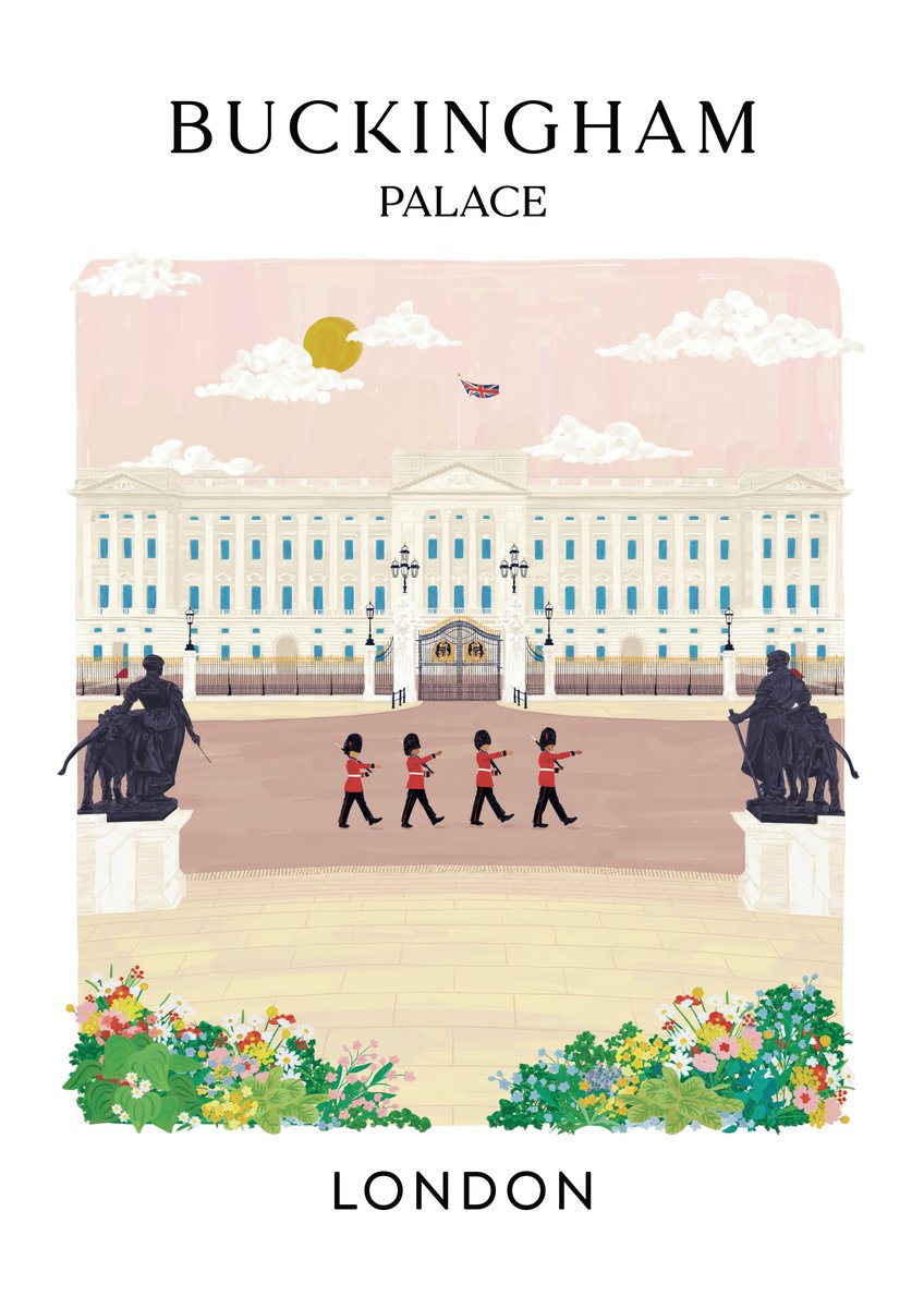 Buckingham Palace - Print only