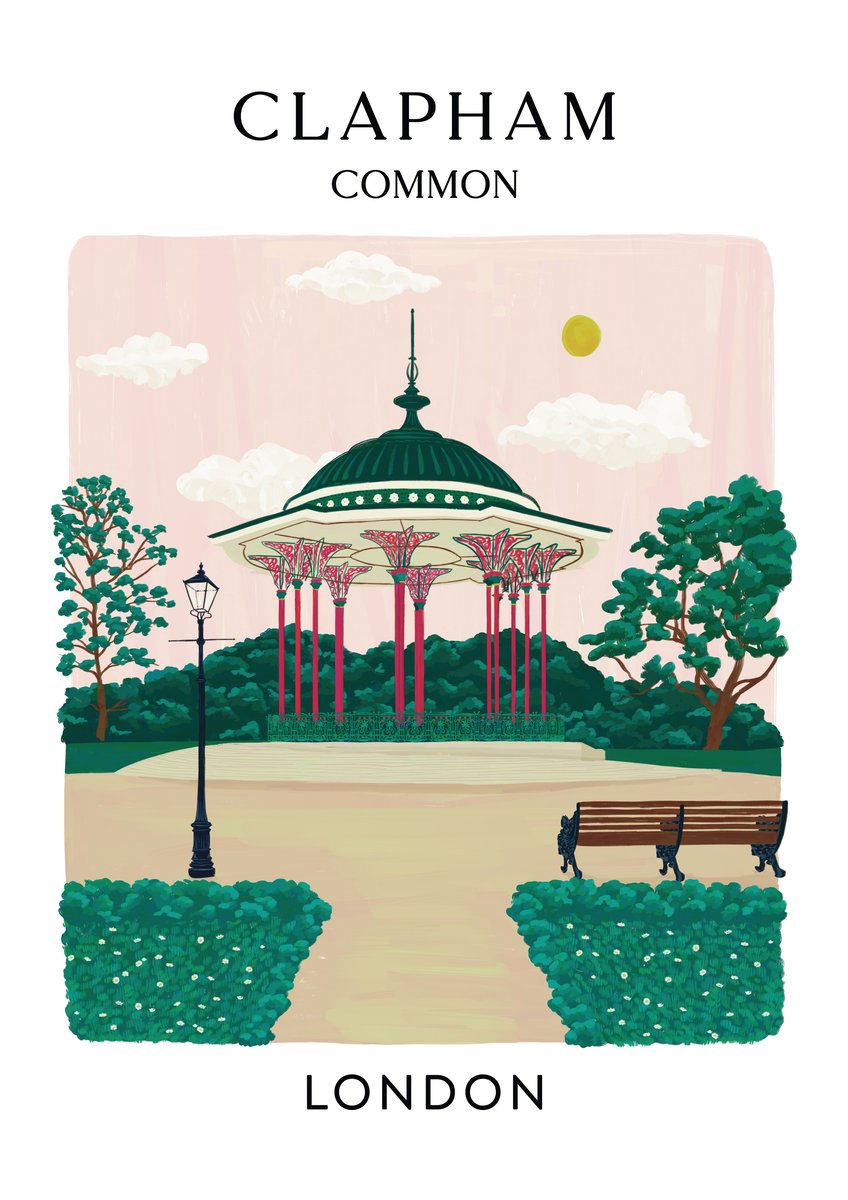Clapham Common - Print only