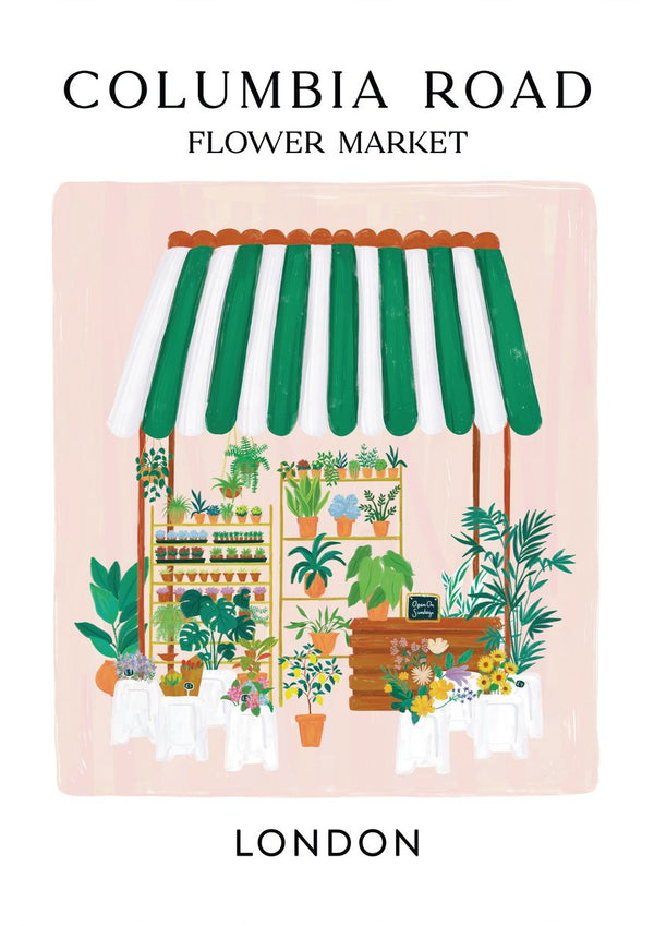 Columbia Road by Vero Illustrates