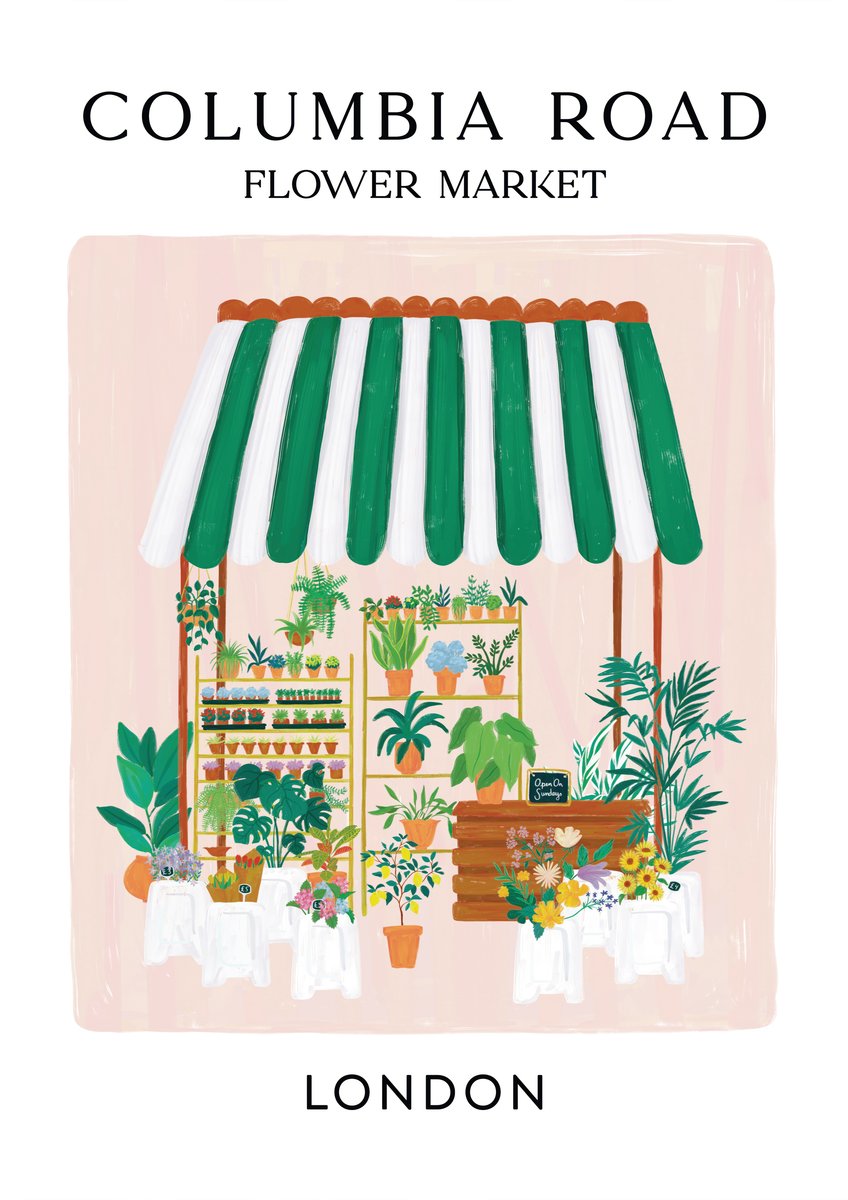 Columbia Road - Print only